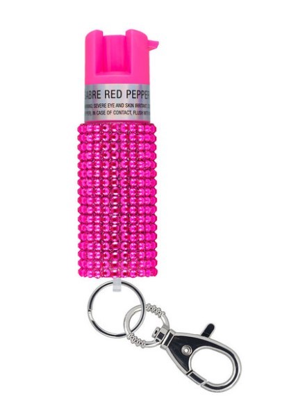 SAB PEPPER SPRAY PINK JEWELED - Taurus Savings